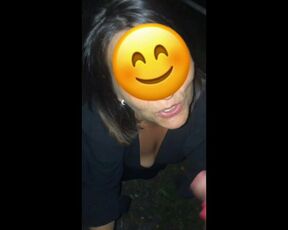 Married British MILF deepthroated and fucked in car park