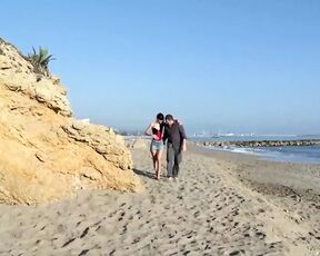 Hot summer sex outdoor