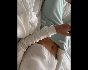 Masturbating to porn