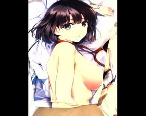 How to have sex with anime [How to Raise a Boring Girlfriend][Megumi Side B] (HENTAI hug pillow)