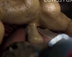 Ashe and Pharah at the Beach