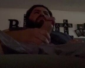 Masturbating to hentai